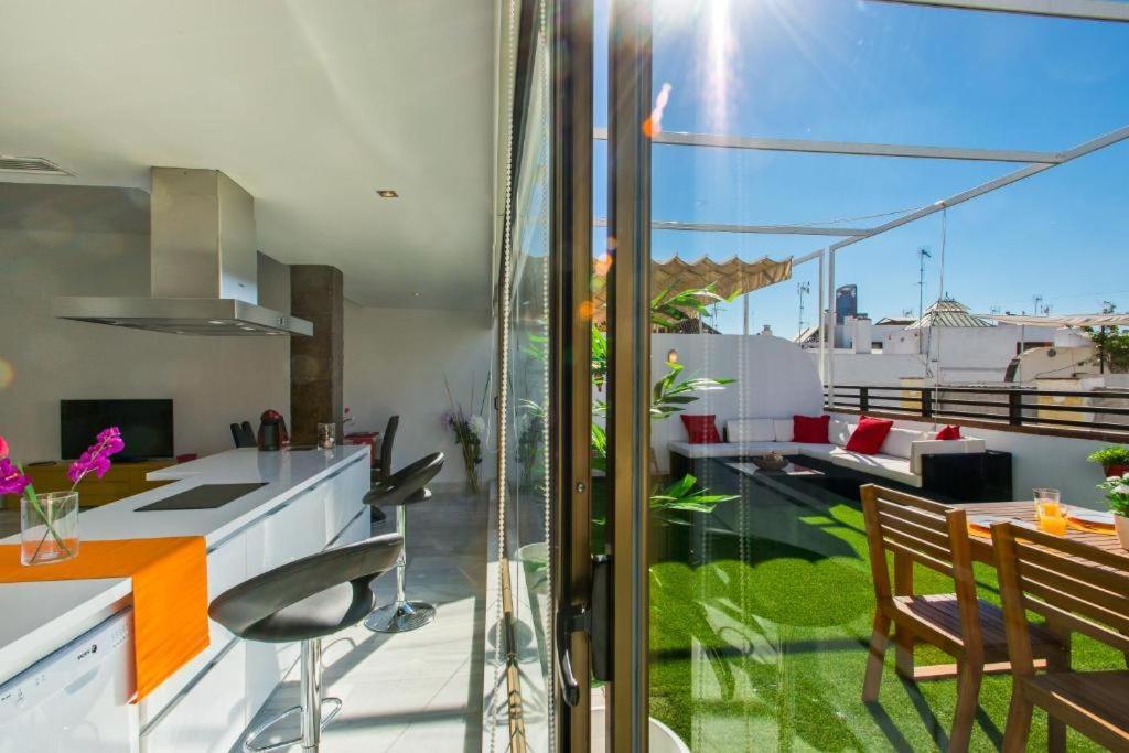 Apartamento Áticos Magdalena Sevilla Exterior foto